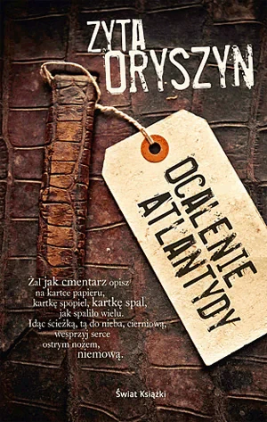 Ocalenie Atlantydy - Zyta Oryszyn - książka