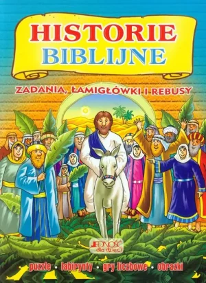 Historie biblijne. Zadania, łamigłówki i rebusy - Helen Otway - książka