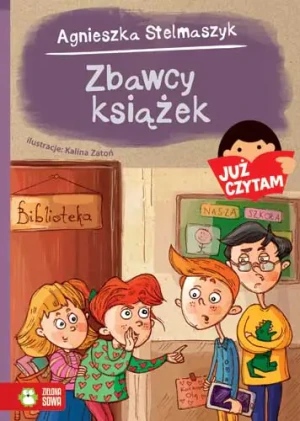 Już czytam! Zbawcy książek - Agnieszka Stelmaszyk - książka