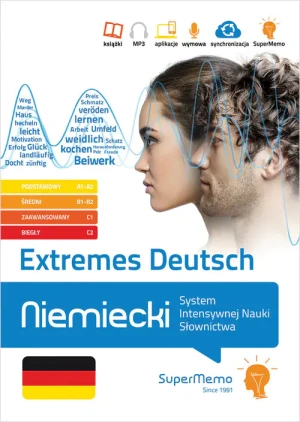 Extremes Deutsch. Niemiecki. System intensywnej nauki słownictwa. Poziom A1-C2 - praca zbiorowa - książka
