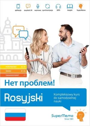 Rosyjski. Нет проблем! Kompleksowy kurs do samodzielnej nauki (poziom A1-C1) - Andrzej Sitarski, Irena Kotwicka-Dudzińska, Iwona - książka