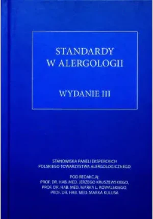 Standardy w alergologii - Opracowanie zbiorowe - książka