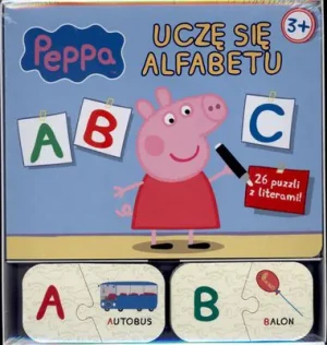 Świnka Peppa. Uczę się alfabetu -  - książka