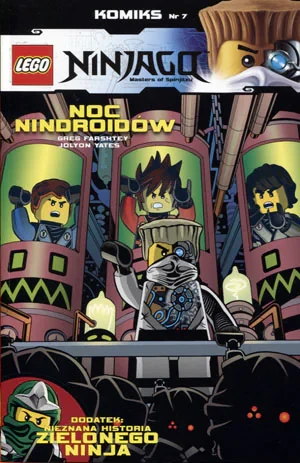 LEGO Ninjago Komiks 7. Noc nindroidów - Praca zbiorowa - książka