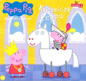 Świnka Peppa. Książeczki z półeczki. Księżniczka peppa - praca zbiorowa - książka