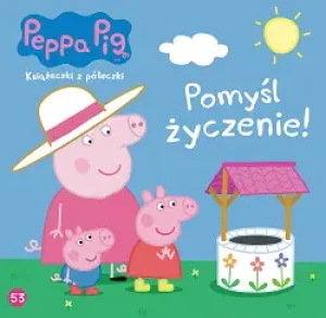 Świnka Peppa. Książeczki z półeczki. Pomyśl życzenie! - praca zbiorowa - książka