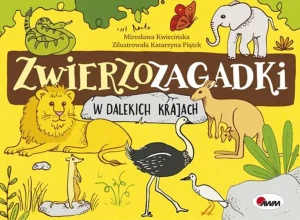 Zwierzozagadki. W dalekich krajach - Mirosława Kwiecińska - książka