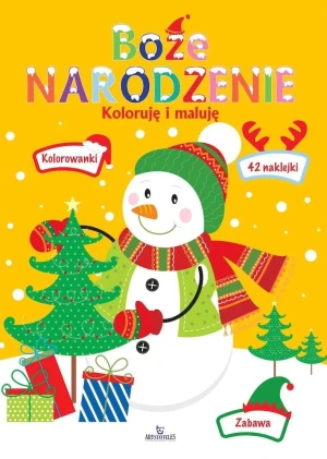 Boże Narodzenie. Koloruję i maluję - Monika Matusiak - książka
