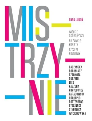 Mistrzynie - Anna Luboń - książka