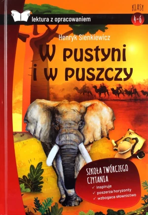 W pustyni i w puszczy. Lektura z opracowaniem - Henryk Sienkiewicz - książka