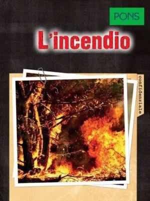 L'incendio (B1) PONS. Lektury w oryginale z opracowaniem i nagraniami. Język włoski - praca zbiorowa - książka