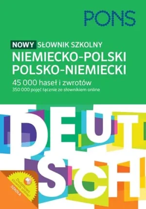 Nowy słownik szkolny niemiecko-polski polsko-niemiecki - praca zbiorowa - książka