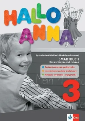 Hallo Anna 3. Język niemiecki. Rozszerzony zeszyt ćwiczeń. Klasa 3. Szkoła podstawowa - praca zbiorowa - książka
