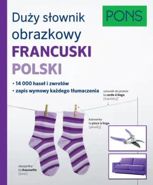 Duży słownik obrazkowy francusko-polski - praca zbiorowa - książka