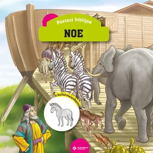Noe z kolorowankami postaci biblijne - Maria Jankowska, Piotr Krzyżewski - książka