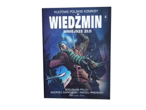 Wiedźmin 4 Mniejsze zło - Andrzej Sapkowski Bogusław Polch - książka