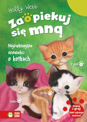 Zaopiekuj się mną: Łezka, przerażona kotka / Kto przygarnie Nutkę? / Kto uratuje Iryska? - Holly Webb - książka