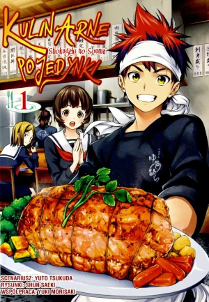 Kulinarne Pojedynki - Tsukuda Yuto, Saeki Shun, Morisaki Yuki - książka