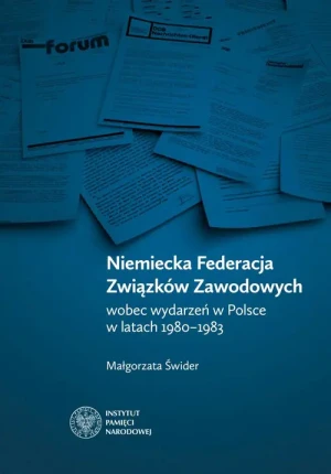 Niemiecka Federacja Związków Zawodowych - Małgorzata Świder - książka