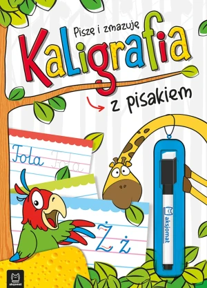 Aksjomat, nauka pisania Kaligrafia z Pisakiem Piszę i Zmazuję -  - książka