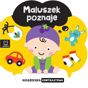 Książeczka kontrastowa. Maluszek poznaje -  - książka