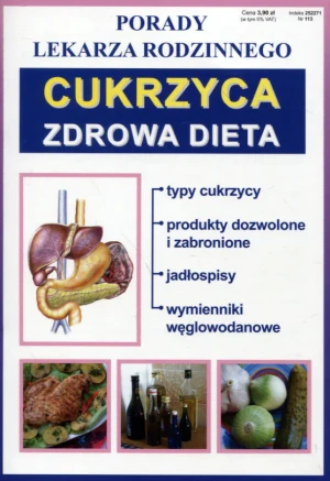 Cukrzyca. Zdrowa dieta. Porady lekarza rodzinnego - praca zbiorowa - książka