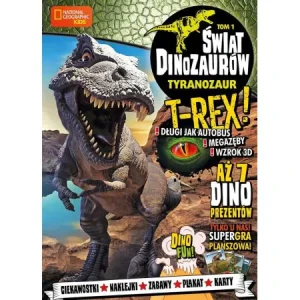 Świat Dinozaurów cz. 1 Tyranozaur - praca zbiorowa - książka
