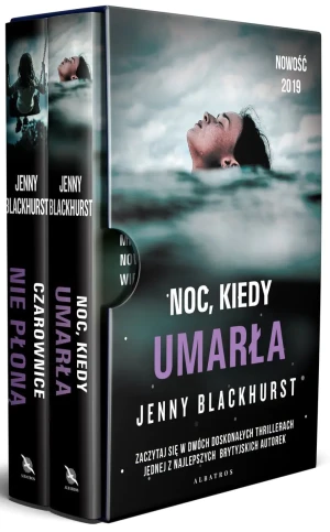 Pakiet: Noc, kiedy umarła / Czarownice nie płoną - Jenny Blackhurst - książka