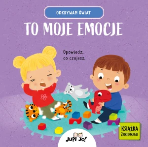 Odkrywam świat. To moje emocje. Książka z okienkami - Magdalena Młodnicka - książka