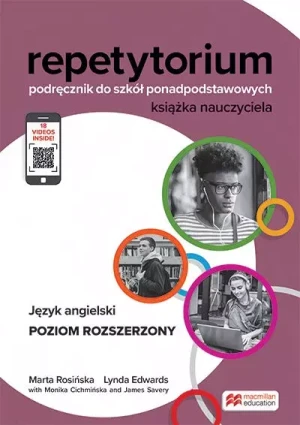 Repetytorium. Podręcznik do szkół ponadpodstawowych. Język angielski. Poziom rozszerzony. Książka nauczyciela - Opracowanie zbiorowe - książka