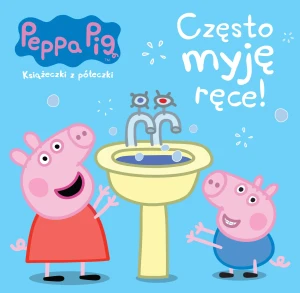 Świnka Peppa. Książeczki z półeczki. Często myję ręce! - praca zbiorowa - książka