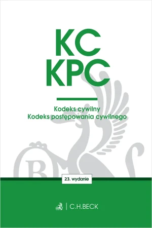 Kodeks cywilny kodeks postępowania cywilnego wyd. 23 - Opracowanie Zbiorowe - książka