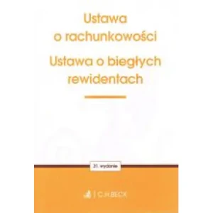 Ustawa o rachunkowości. Ustawa o biegłych rewidentach -  - książka