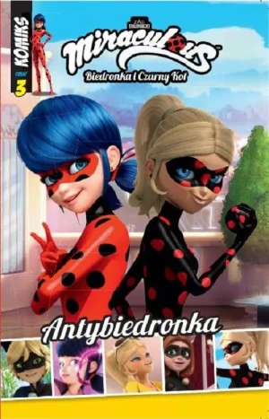 Biedronka i Czarny Kot Komiks Część 3 Antybiedronka - praca zbiorowa - książka