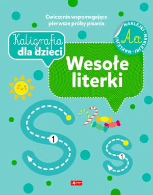 Wesołe literki. Kaligrafia dla dzieci -  - książka