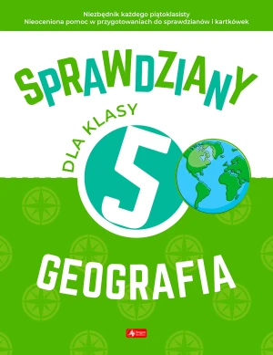 Geografia. Sprawdziany dla klasy 5 - Magdalena Rychwińska - książka
