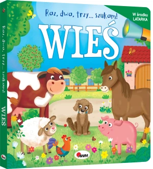 Wieś. Raz, dwa, trzy. . . Szukam! - Kawałko-Dzikowska Natalia - książka