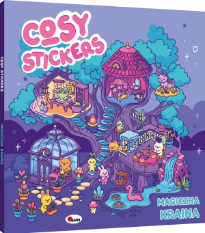 Cosy stickers. Magiczna kraina - Praca zbiorowa - książka