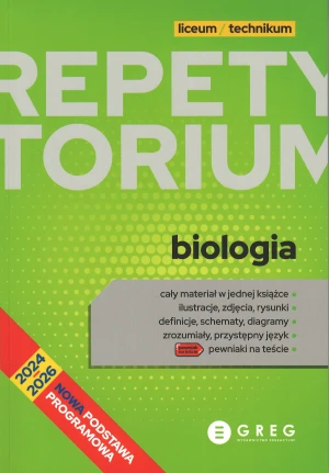 Biologia. Repetytorium. Liceum i technikum 2026 - Jolanta Zygmunt - książka
