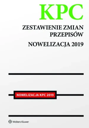 Kodeks postępowania cywilnego. Zestawienie zmian przepisów. Nowelizacja 2019 - praca zbiorowa - książka