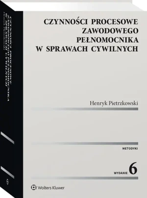 Czynności procesowe zawodowego pełnomocnika w sprawach cywilnych - Fielding Helen - książka
