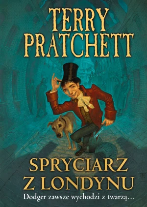 Spryciarz z Londynu - Terry Pratchett, Błażej Kemnitz, Maciej Szymański - książka