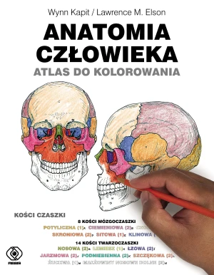 Anatomia człowieka. Atlas do kolorowania - Wynn Kapit, Lawrence M. Elson - książka