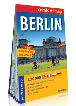Berlin kieszonkowy. Plan miasta 1:20 000 - praca zbiorowa - książka