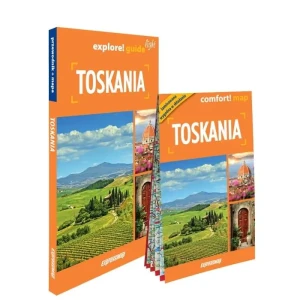 Toskania. Przewodnik + mapa - praca zbiorowa - książka