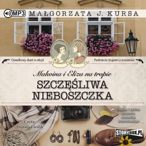 Szczęśliwa nieboszczka. Malwina i Eliza na tropie. Tom 1 - Małgorzata J. Kursa - książka