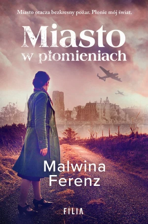 Miasto w płomieniach - Malwina Ferenz - książka