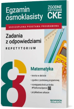 Egzamin ósmoklasisty. Matematyka. Zadania z odpowiedziami. Repetytorium - Anna Konstantynowicz - książka
