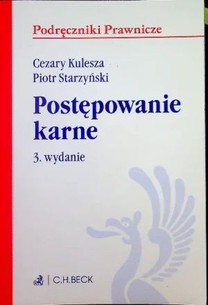 Postępowanie karne - Cezary Kulesza, Piotr Starzyński - książka