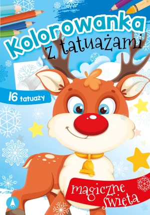 Skrzat Kolorowanka Z Tatuażami - Magiczne Święta - Wydawnictwo Skrzat - książka